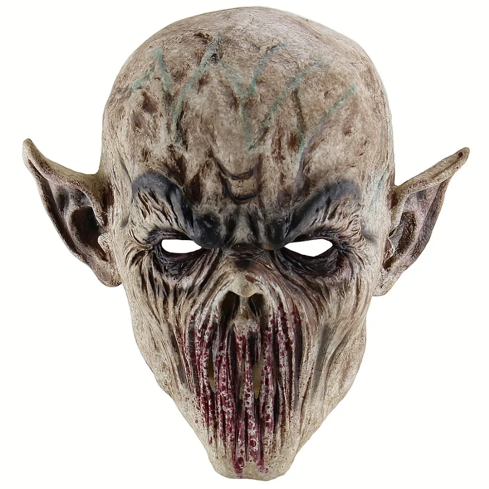 

Bloody Scary Horror Mask Adult Zombie Monster Vampire Mask Latex Costume Halloween Party Full Head Cosplay Mask Masquerade Props