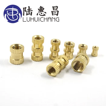 LUHUICHANG M2 M3 M4 Injection Molding Nut Copper Inserts Brass Insert Fastener Knurled Nuts Knurling Embedded Parts
LUHUICHANG M2 M3 M4 Injection Molding Nut Copper Inserts Brass Insert Fastener Knurled Nuts Knurling Embedded Parts