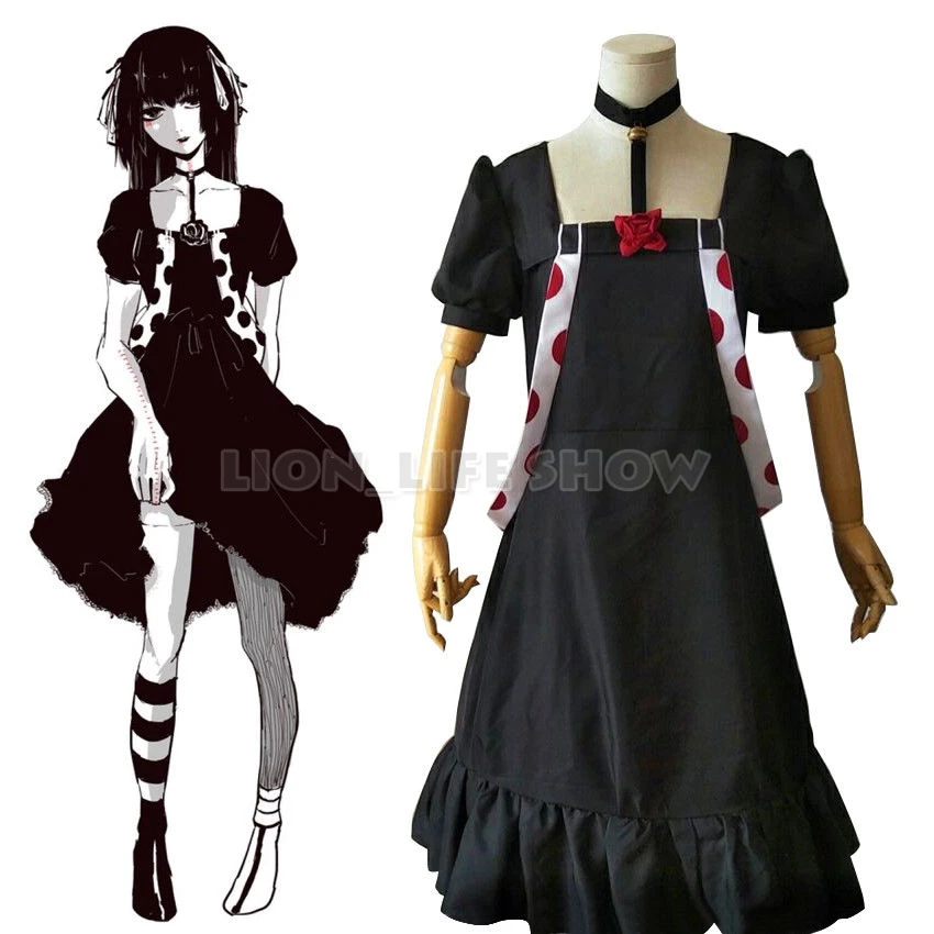 Tokyo Ghoul Re Juzo Suzuya Rei Genderbend Cosplay Costume Black Dress EP4 Outfit
Tokyo Ghoul Re Juzo Suzuya Rei Genderbend Cosplay Costume Black Dress EP4 Outfit