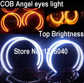 Top quality 4*131mm COB Angel eyes halo ring kit set for BMW E36 E38 E39 E46 Coupe Sedan 4D Projector 1992-2005 high brightness
Top quality 4*131mm COB Angel eyes halo ring kit set for BMW E36 E38 E39 E46 Coupe Sedan 4D Projector 1992-2005 high brightness