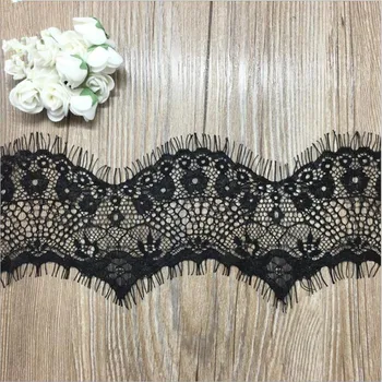 60m/ lot High Quality Cheap Soft Nylon Eyelash Lace Fabric 11.5cm DIY Decorative Wedding Dress Fabric
60m/ lot High Quality Cheap Soft Nylon Eyelash Lace Fabric 11.5cm DIY Decorative Wedding Dress Fabric