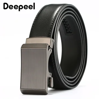 Deepeel 1pc 105-125cm Men Belt Automatic Buckles Leather Belt Casual Jeans Cowhide Youth Fashion Business Jewelry for Gift BD542
Deepeel 1pc 105-125cm Men Belt Automatic Buckles Leather Belt Casual Jeans Cowhide Youth Fashion Business Jewelry for Gift BD542