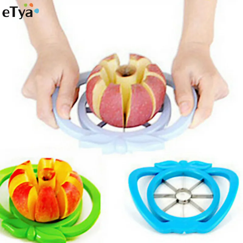 1PC Apple Slicer Cutter Pear Fruit Slicing Corer Remover Divider Peeler Tool Comfort Handle Kitchen Gadgets
1PC Apple Slicer Cutter Pear Fruit Slicing Corer Remover Divider Peeler Tool Comfort Handle Kitchen Gadgets