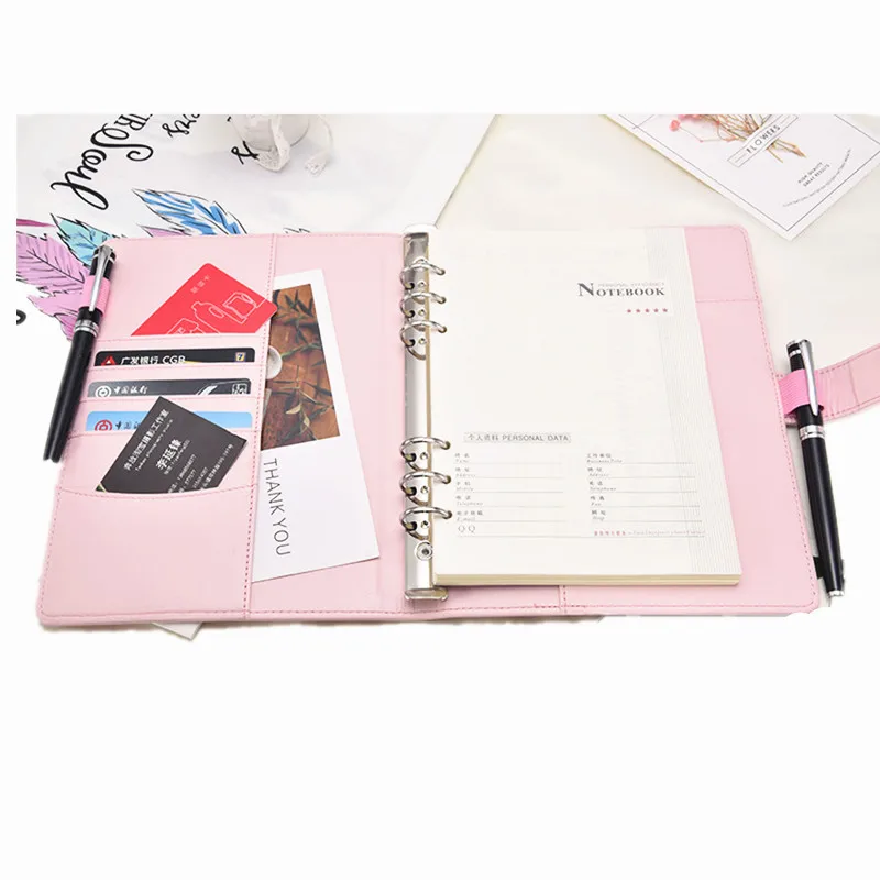 Multi-function Binder Notebook Planner Buckle 2019 Agenda Travel journal Notes daily card pen slot design office supplies
Multi-function Binder Notebook Planner Buckle 2019 Agenda Travel journal Notes daily card pen slot design office supplies