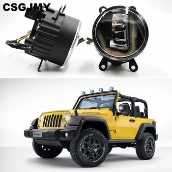 3-IN-1 Functions Auto LED DRL Daytime Running Light Car Projector Fog Lamp with yellow signal For Jeep Wrangler 2008 - 2015 2016
3-IN-1 Functions Auto LED DRL Daytime Running Light Car Projector Fog Lamp with yellow signal For Jeep Wrangler 2008 - 2015 2016