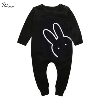 Pudcoco Cute Rabbit Bunny Romper Newborn Baby Boys Girls 2017 New Warm Long Sleeve Black Jumpsuit Autumn Clothes Outfits
Pudcoco Cute Rabbit Bunny Romper Newborn Baby Boys Girls 2017 New Warm Long Sleeve Black Jumpsuit Autumn Clothes Outfits