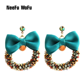 NeeFuWoFu Drop Big Earrings Crystal Wrapped Dangle Large Long Brinco Tie Ear Leopard Oorbellen Brinco Christmas
NeeFuWoFu Drop Big Earrings Crystal Wrapped Dangle Large Long Brinco Tie Ear Leopard Oorbellen Brinco Christmas