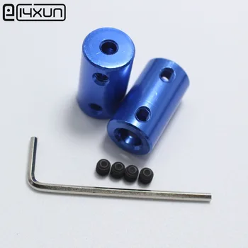 50sets OD14L25 4x7mm Aluminium Alloy Coupling 4mm to 7mm Shaft Couplings with Hex Wrench+Screws Motor Coupler Connector
50sets OD14L25 4x7mm Aluminium Alloy Coupling 4mm to 7mm Shaft Couplings with Hex Wrench+Screws Motor Coupler Connector