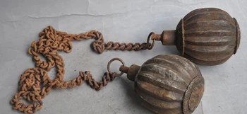56" collect Rare Old Chinese Dynasty Metal Arms Powerful Meteor Hammer statue
56" collect Rare Old Chinese Dynasty Metal Arms Powerful Meteor Hammer statue