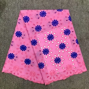 Top selling Swiss Voile Lace Fabric hollow-out soft Swiss lace fabric in Pink with lovely blue flowers Cotton fabric good price
Top selling Swiss Voile Lace Fabric hollow-out soft Swiss lace fabric in Pink with lovely blue flowers Cotton fabric good price