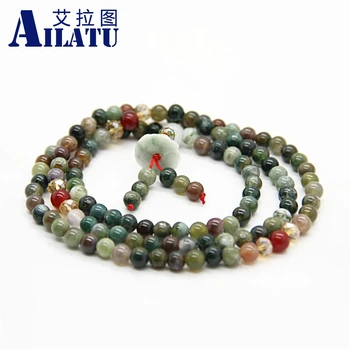Ailatu Wholesale Buddhist 108 Beads Religeous Colorful Meditation Prayer Beads Mala, Exquisite Stone Bracelet
Ailatu Wholesale Buddhist 108 Beads Religeous Colorful Meditation Prayer Beads Mala, Exquisite Stone Bracelet