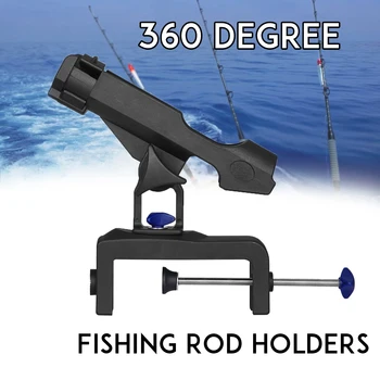 360 degree adjustable Fishing Rod Holders clamp on Removable Kayak Boat Support Pole stand Bracket
360 degree adjustable Fishing Rod Holders clamp on Removable Kayak Boat Support Pole stand Bracket