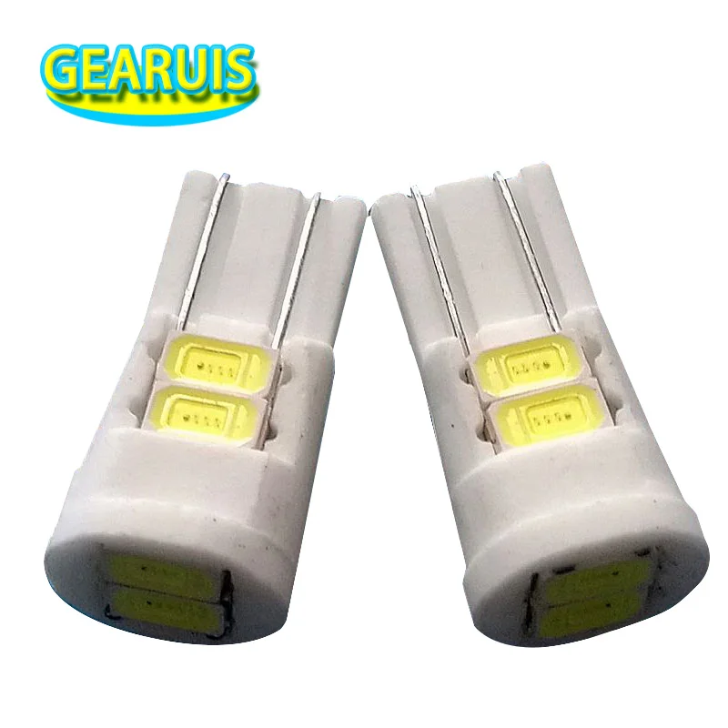 100 шт., керамические Автомобильные светодиодные лампы T10 194 168 5730 6 SMD 6LED 80MA, 12 В
100 шт., керамические Автомобильные светодиодные лампы T10 194 168 5730 6 SMD 6LED 80MA, 12 В