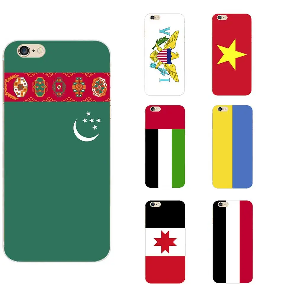 Turkmenistan Udmurtia Ukraine United Arab Emirates Vietnam Virgin Islands US Yemen National Flag Theme TPU Phone Cases For iPhon
Turkmenistan Udmurtia Ukraine United Arab Emirates Vietnam Virgin Islands US Yemen National Flag Theme TPU Phone Cases For iPhon