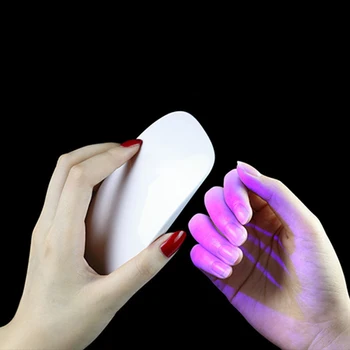 Mini Lamp For Nail UV Lamp Led Nail Dryer Portable Chargeable USB Cable Gel Polish Quick Dryer Manicure Device Mouse Nail Art
Mini Lamp For Nail UV Lamp Led Nail Dryer Portable Chargeable USB Cable Gel Polish Quick Dryer Manicure Device Mouse Nail Art