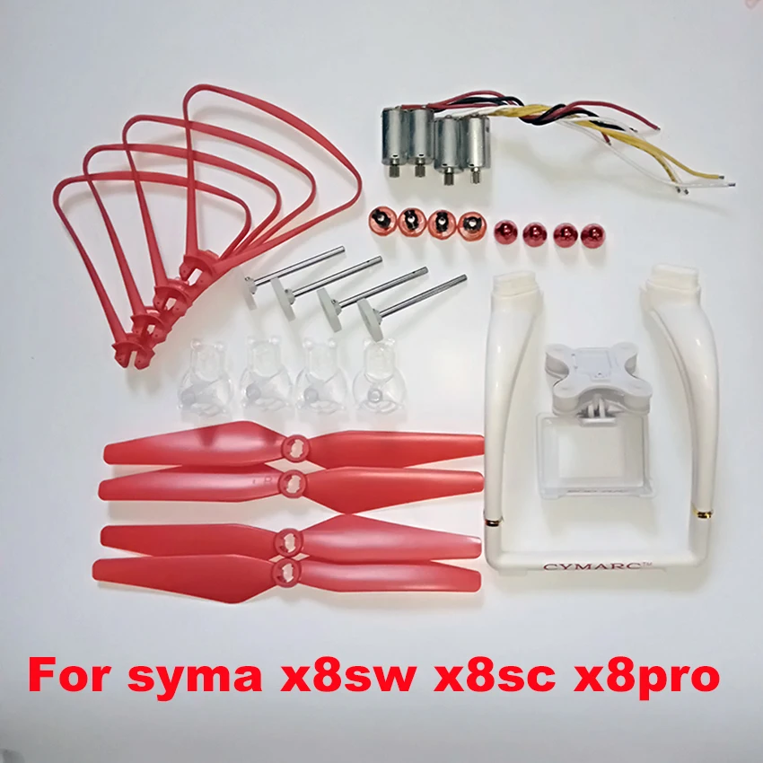 SYMA X8SW x8sc X8PRO X8 Pro RC Drone Propellers Landing Gear Motors Engine Base Spare Parts Upgrade landing skid gimble
SYMA X8SW x8sc X8PRO X8 Pro RC Drone Propellers Landing Gear Motors Engine Base Spare Parts Upgrade landing skid gimble