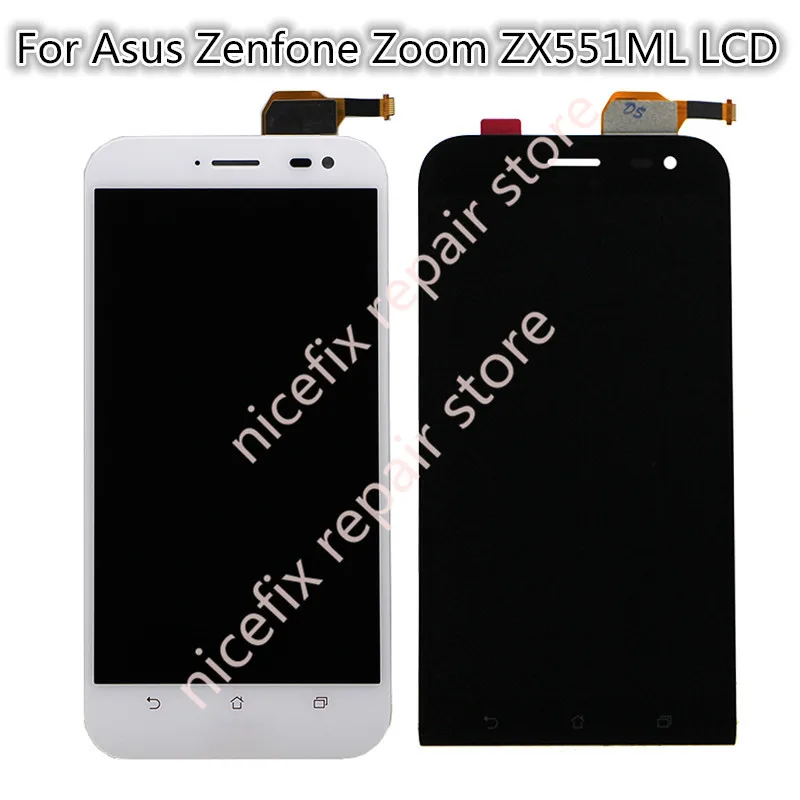 

For Asus Zenfone Zoom ZX551ML LCD Display + Touch Screen Digitizer Assembly with frame For ZX551ML lcd
