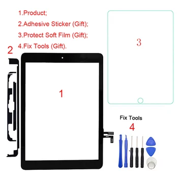1Pcs Brand New With Home Button Key For iPad Air 2013 A1474 A1475 A1476 Touch Screen Digitizer Front Panel Replacement
1Pcs Brand New With Home Button Key For iPad Air 2013 A1474 A1475 A1476 Touch Screen Digitizer Front Panel Replacement