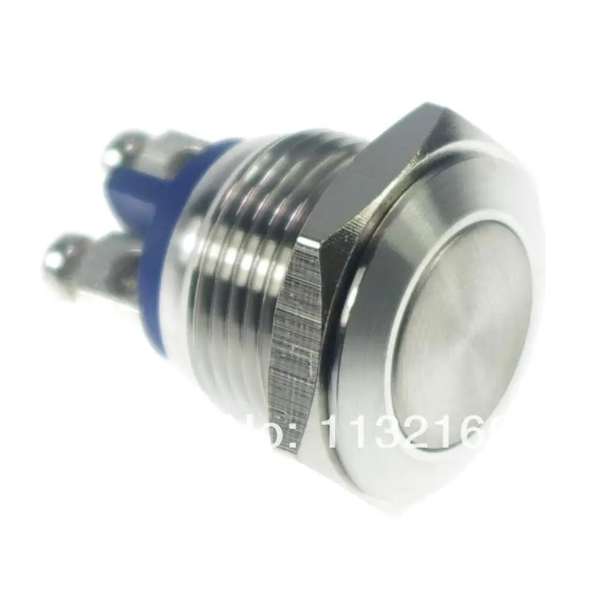 19mm OD Stainless Steel Momentary 1NO Push Button Switch Screw Terminals Waterproof
19mm OD Stainless Steel Momentary 1NO Push Button Switch Screw Terminals Waterproof