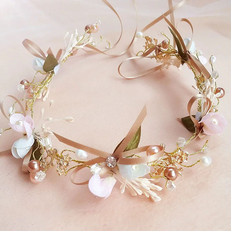 FORSEVEN Handmade Lace Bowknot Headband Flower Pearl Crystal Flower Barrettes Bridal Tiara Hair Jewelry Wedding Hair Accessories
FORSEVEN Handmade Lace Bowknot Headband Flower Pearl Crystal Flower Barrettes Bridal Tiara Hair Jewelry Wedding Hair Accessories