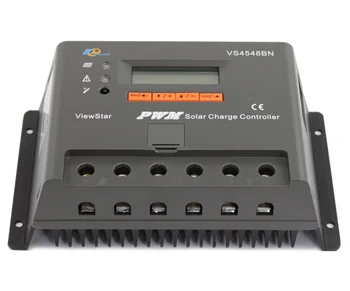 45A controller PWM ViewStar new seires VS4548BN 12V 24V 36V 48V automatic work EPEVER Solar panels regulator LCD display Screen
45A controller PWM ViewStar new seires VS4548BN 12V 24V 36V 48V automatic work EPEVER Solar panels regulator LCD display Screen