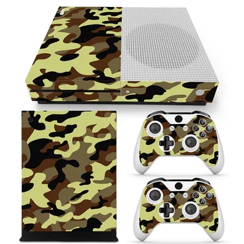 Camouflage skin stickers For Microsoft XBOX One Slim Console Skins Vinyl Sticker Protector Wrap Controller
Camouflage skin stickers For Microsoft XBOX One Slim Console Skins Vinyl Sticker Protector Wrap Controller