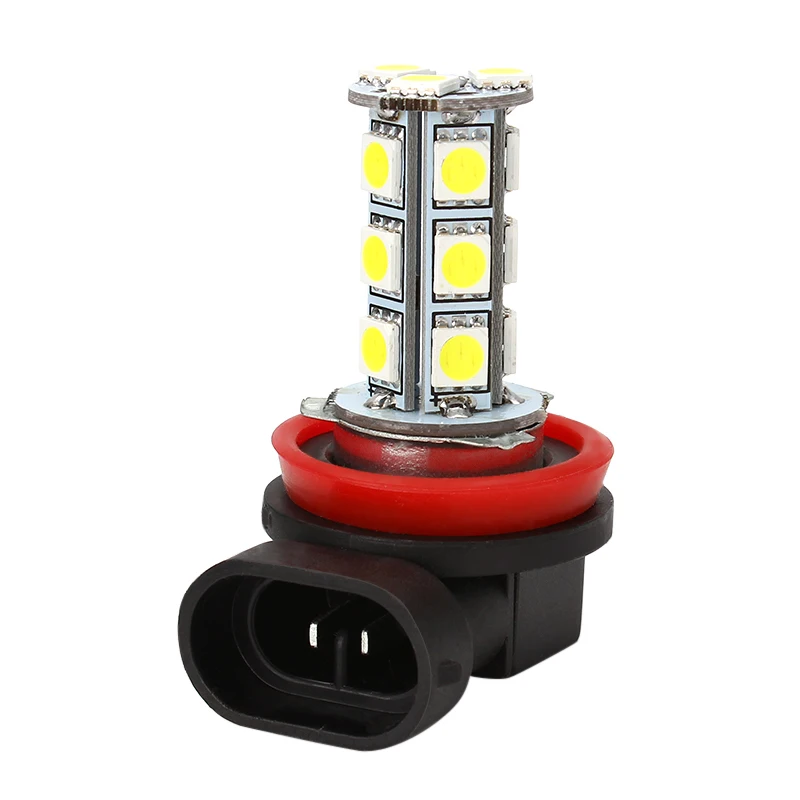 White Car-styling High Quality Headlight H11 H8 LED lamps for cars LED 5050 18 SMD Universal Driving Fog Lights Bulb #iCarmo White Car-styling High Quality Headlight H11 H8 LED lamps for cars LED 5050 18 SMD Universal Driving Fog Lights Bulb #iCarmo<br><br>Aliexpress