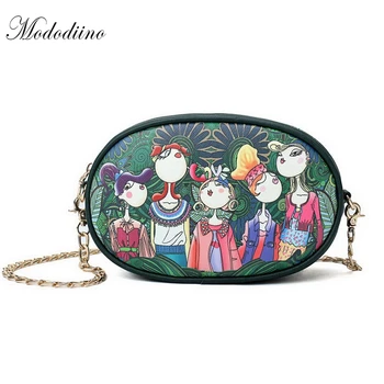 Mododiino Chains Cartoon Printing Waist Bags Green Fresh Girls Chest Packs Casual Small Belt Bags PU Leather Travel Belt DNV0423
Mododiino Chains Cartoon Printing Waist Bags Green Fresh Girls Chest Packs Casual Small Belt Bags PU Leather Travel Belt DNV0423