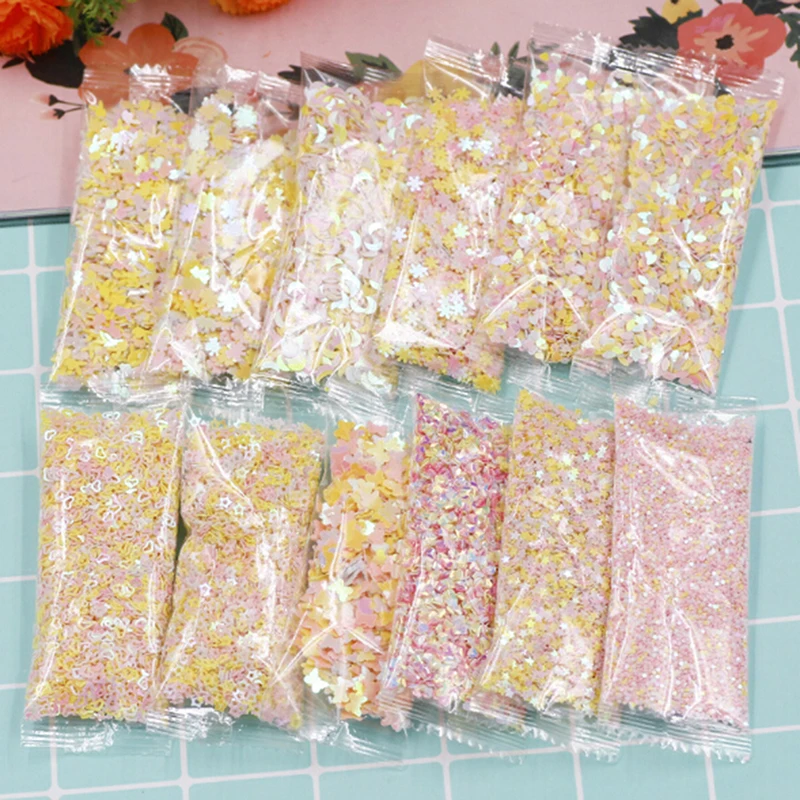 Multicolor Sequins Filler For Clear/Fluffy Slime Toys For Children Charms For Slime Mud Crystal DIY Kit Accessories Funny Gift
Multicolor Sequins Filler For Clear/Fluffy Slime Toys For Children Charms For Slime Mud Crystal DIY Kit Accessories Funny Gift