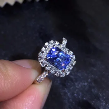 Fine Jewelry Real 18K 100% Natural 1.57ct Blue Sapphire Gemstone 18k Gold Diamonds Stone Women Ring for Female Rings
Fine Jewelry Real 18K 100% Natural 1.57ct Blue Sapphire Gemstone 18k Gold Diamonds Stone Women Ring for Female Rings