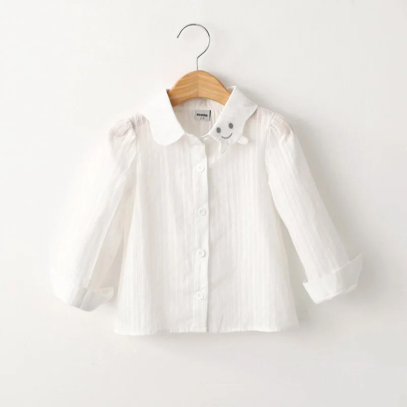 Children's clothing girls fashion Korean long-sleeved bamboo linen lapel embroidery embroidery shirt shirt wild models
Children's clothing girls fashion Korean long-sleeved bamboo linen lapel embroidery embroidery shirt shirt wild models