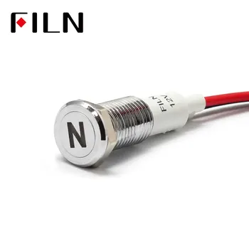 FILN 10mm Car dashboard Neutral mark symbol silve rled red yellow white blue green 12v led indicator light with 20cm cable 
FILN 10mm Car dashboard Neutral mark symbol silve rled red yellow white blue green 12v led indicator light with 20cm cable