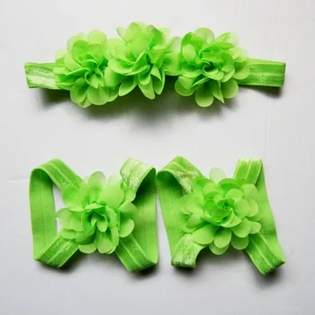 15suit/lot New Children Headwear And Wrist Flower Foot Flower Band Three Pin Color Chiffon High Quality Baby Hair Accessorie
15suit/lot New Children Headwear And Wrist Flower Foot Flower Band Three Pin Color Chiffon High Quality Baby Hair Accessorie