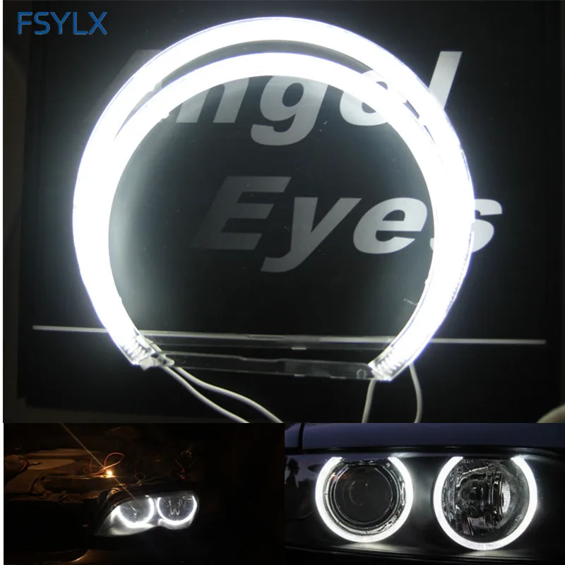 Car light CCFL Angel Eyes for BMW E46 LED Halo Rings For E46 NON projector 2*146MM+2*131MM White
Car light CCFL Angel Eyes for BMW E46 LED Halo Rings For E46 NON projector 2*146MM+2*131MM White