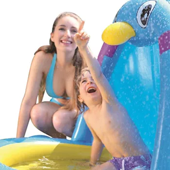 Inflatable Penguin Fountain Pool Infants Baby Pool WATER PARK Play Bath Kids Summer Swimming Pool C72
Inflatable Penguin Fountain Pool Infants Baby Pool WATER PARK Play Bath Kids Summer Swimming Pool C72
