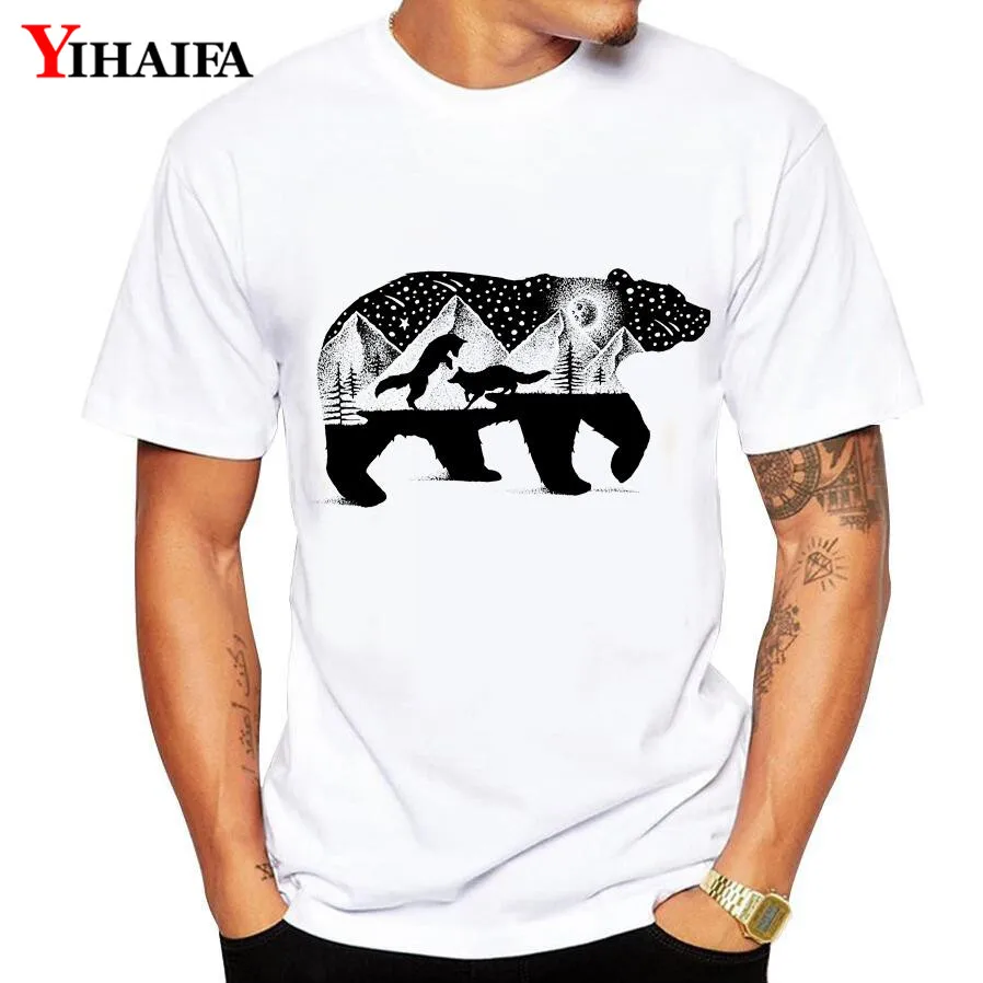 T-Shirt Men Male Harajuku suit gym Print Hipster Bear Graphic Tees Casual TShirts Plus Size Unisex White Tee Shirts Tops
T-Shirt Men Male Harajuku suit gym Print Hipster Bear Graphic Tees Casual TShirts Plus Size Unisex White Tee Shirts Tops