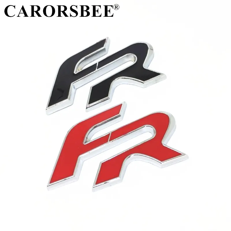 Black Red FR Metal Truck Window Side Car stickers emblem badge for Seat leon FR+ Cupra Ibiza Altea Exeo Auto Accessories
Black Red FR Metal Truck Window Side Car stickers emblem badge for Seat leon FR+ Cupra Ibiza Altea Exeo Auto Accessories