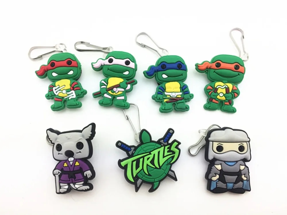7 Pcs Ninja Turtles Shoe accessories Shoe Charms Decoration with Zipper Pull Zipper Slider for Jacket Backpack Bag
7 Pcs Ninja Turtles Shoe accessories Shoe Charms Decoration with Zipper Pull Zipper Slider for Jacket Backpack Bag
