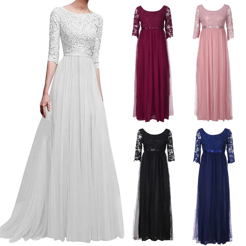 Women fashion Chiffon elegant Long Maxi Dress Evening Prom Gown Lace Long Dress Spring Summer Autumn party Dress S-2XL #SA
Women fashion Chiffon elegant Long Maxi Dress Evening Prom Gown Lace Long Dress Spring Summer Autumn party Dress S-2XL #SA
