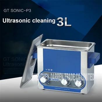 GTSONIC-P3 Ultrasonic Cleaner Part hardware circuit board 3L power adjustable industrial ultrasonic cleaning machine 110V/220V
GTSONIC-P3 Ultrasonic Cleaner Part hardware circuit board 3L power adjustable industrial ultrasonic cleaning machine 110V/220V