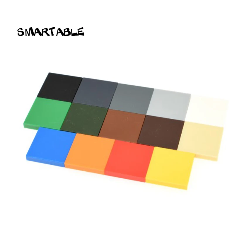 Smartable Tile 2x2 with Groove Flat Studs Building Blocks MOC Parts DIY Toys For Kids Creative Major Brands City 3068 200pcs/lot
Smartable Tile 2x2 with Groove Flat Studs Building Blocks MOC Parts DIY Toys For Kids Creative Major Brands City 3068 200pcs/lot