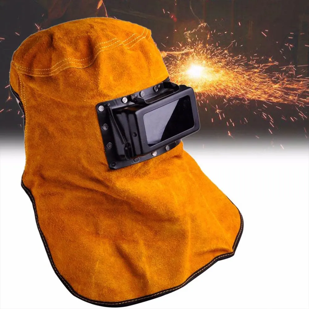Welding Helmet Cowhide Convenient Protect Welder Mask Arc Tig Mig Yellow Drop Shipping
Welding Helmet Cowhide Convenient Protect Welder Mask Arc Tig Mig Yellow Drop Shipping