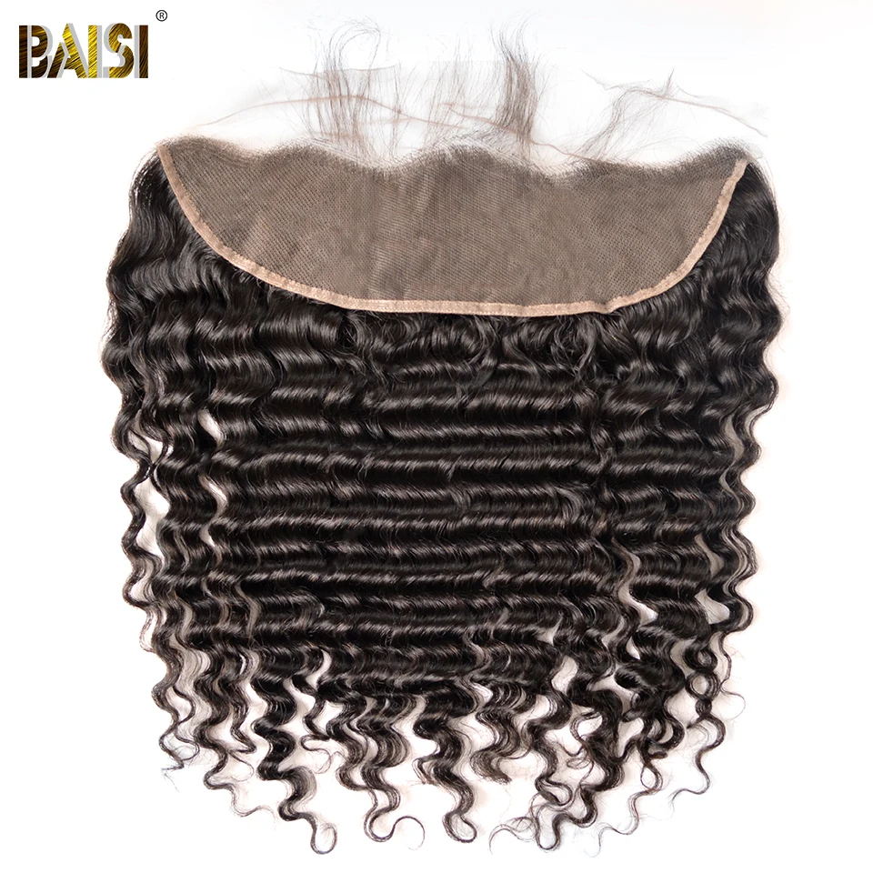 BAISI волосы бразильские глубокая волна девственные 100% необработанные