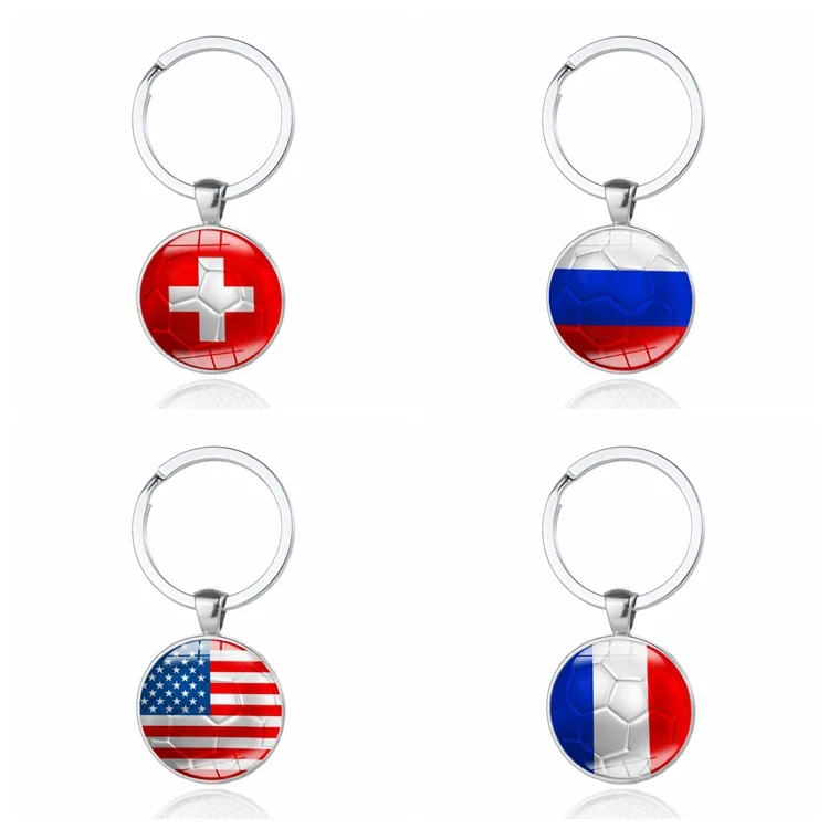 1 Piece Gift Football Keychain National Flag Football Time Gems Car Styling Keychain Custom
1 Piece Gift Football Keychain National Flag Football Time Gems Car Styling Keychain Custom