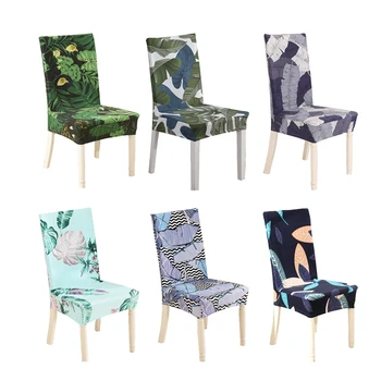 Tropical Banana Leaf Printing Chair Cover Spandex Stretch Dining Room Slipcovers Removable Protector Chair Seat Cover For Hotel
Tropical Banana Leaf Printing Chair Cover Spandex Stretch Dining Room Slipcovers Removable Protector Chair Seat Cover For Hotel