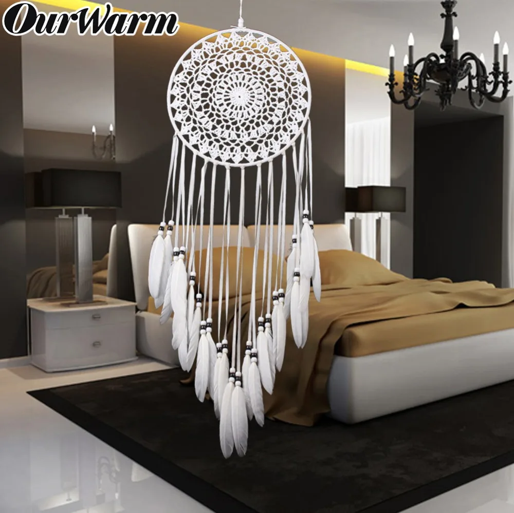 OurWarm Wall Hanging Dream Catcher Handmade Big Large Circle Living Bedroom Dreamcatcher Shabby Chic Craft For Girls
OurWarm Wall Hanging Dream Catcher Handmade Big Large Circle Living Bedroom Dreamcatcher Shabby Chic Craft For Girls