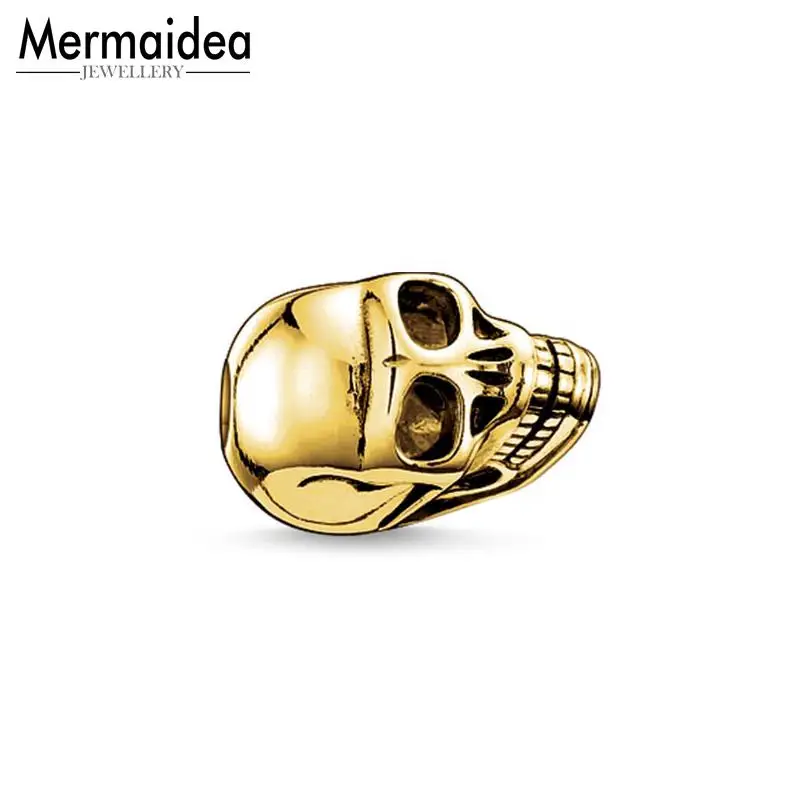 DIY Luxury Skull Bead for Big Hole Heart Gold Skull Accessories Charm Gold Color For Jewerly Making Men Women Bracelet
DIY Luxury Skull Bead for Big Hole Heart Gold Skull Accessories Charm Gold Color For Jewerly Making Men Women Bracelet