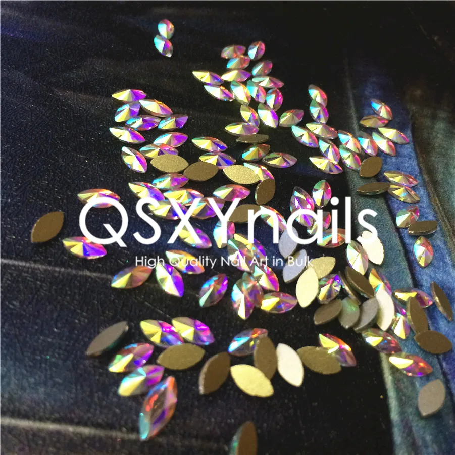 1000pcs AB Nail Rhinestones 3D Shiny Crystals Glitter Flat Back Horse Eye Diamond Rhombus Shape for Nail Art Decoration
1000pcs AB Nail Rhinestones 3D Shiny Crystals Glitter Flat Back Horse Eye Diamond Rhombus Shape for Nail Art Decoration
