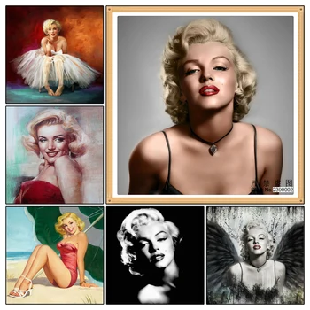5D DIY Diamond Painting Icons Marilyn Monroe Diamond Mosaic Full Square Needlework Embroidery Sexy Woman Cross Stitch
5D DIY Diamond Painting Icons Marilyn Monroe Diamond Mosaic Full Square Needlework Embroidery Sexy Woman Cross Stitch