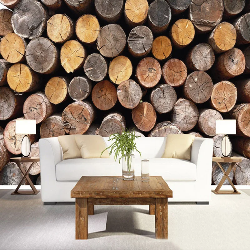 Custom Any Size 3D Photo Wallpaper Wood Stakes Wood Grain Non-woven Straw Texture Wallpaper Wall Mural Wall Papers Home Decor
Custom Any Size 3D Photo Wallpaper Wood Stakes Wood Grain Non-woven Straw Texture Wallpaper Wall Mural Wall Papers Home Decor